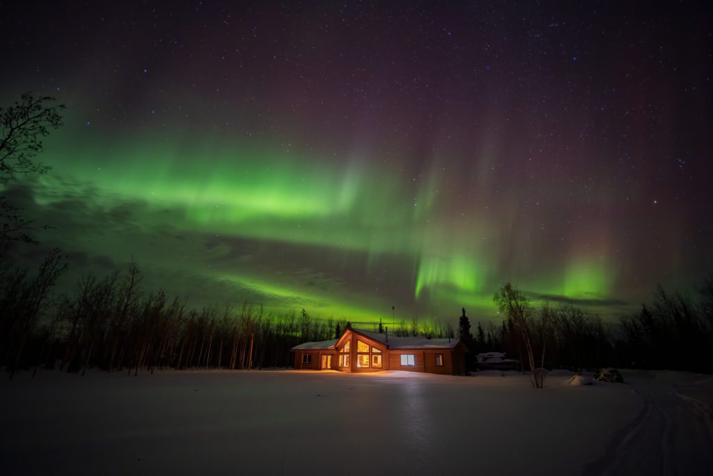 Photo of the Aurora Viewing Lodge in Alaska