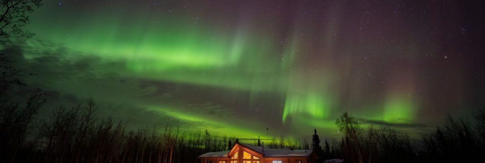 Photo of the Aurora Viewing Lodge in Alaska