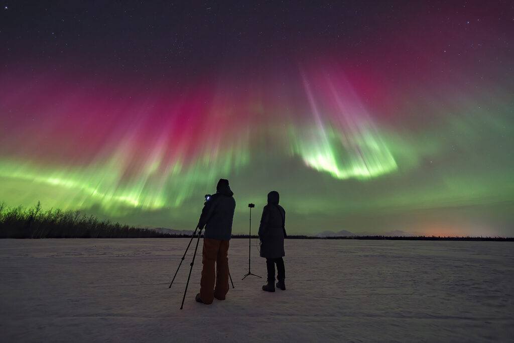 Best time to see northern lights in Fairbanks is February and March when clear skies and equinox effects produce the strongest aurora displays
