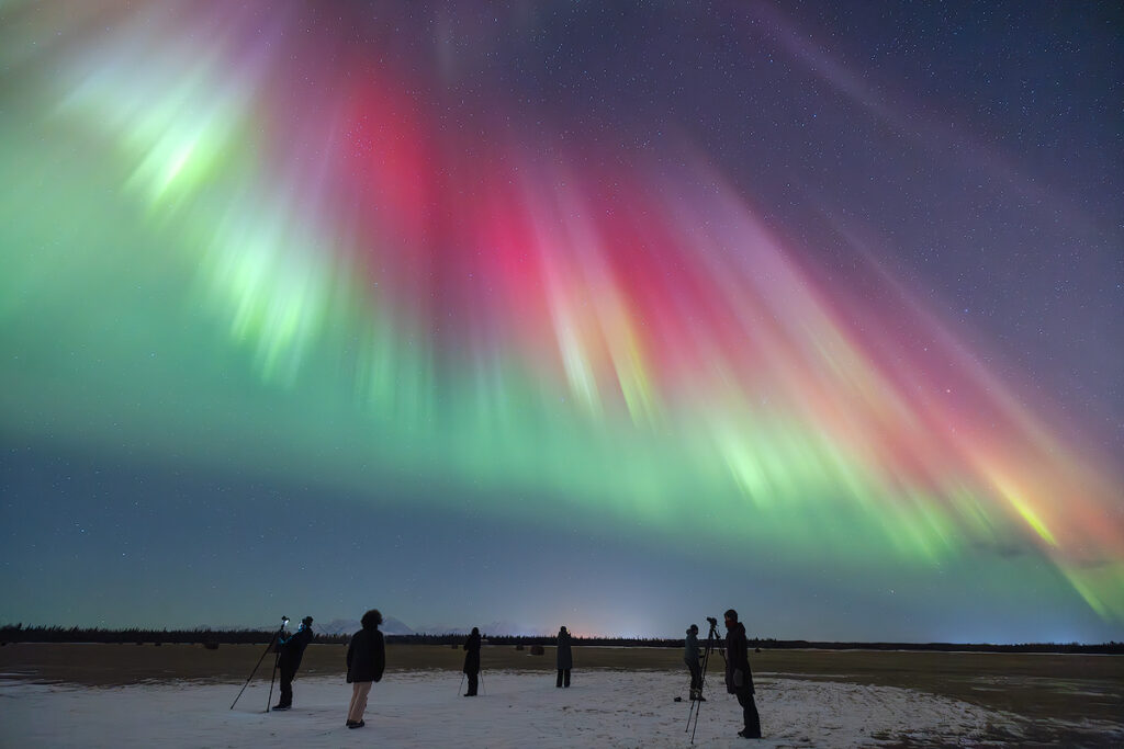 Northern lights in Fairbanks Alaska — what to expect when seeing the aurora borealis, from faint green arc to vivid overhead display 